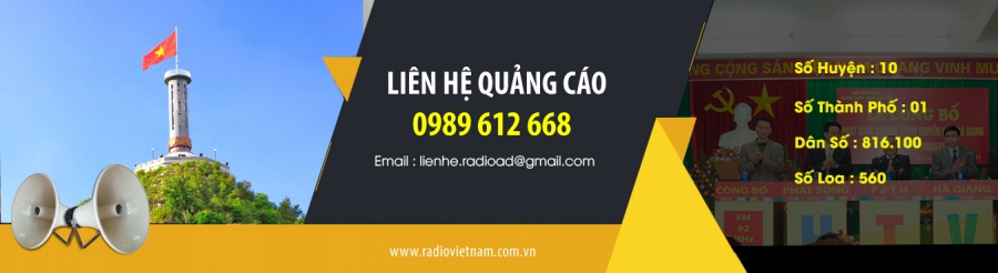 quảng cáo loa phát thanh Hà Giang